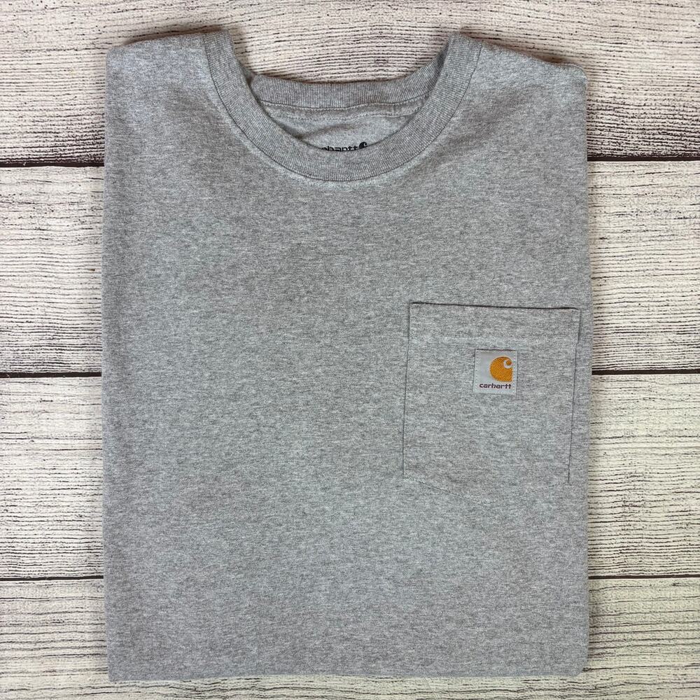 Carhartt Gray Short Sleeve Pocket T-shirt